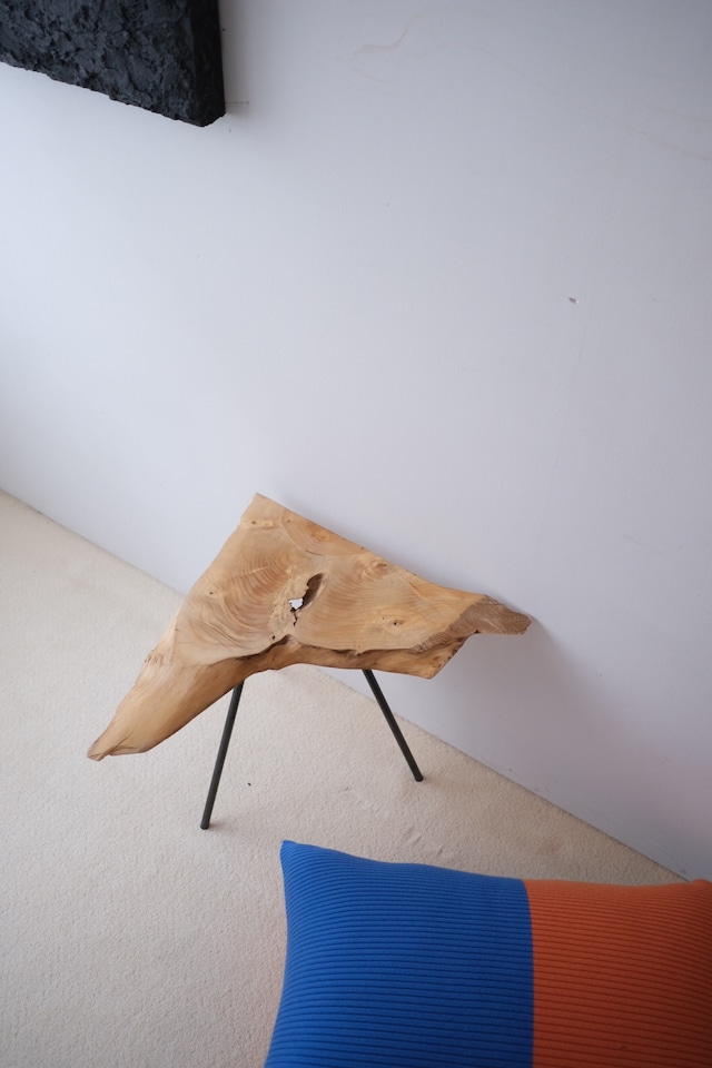 一枚板 Side table "銀杏" #001