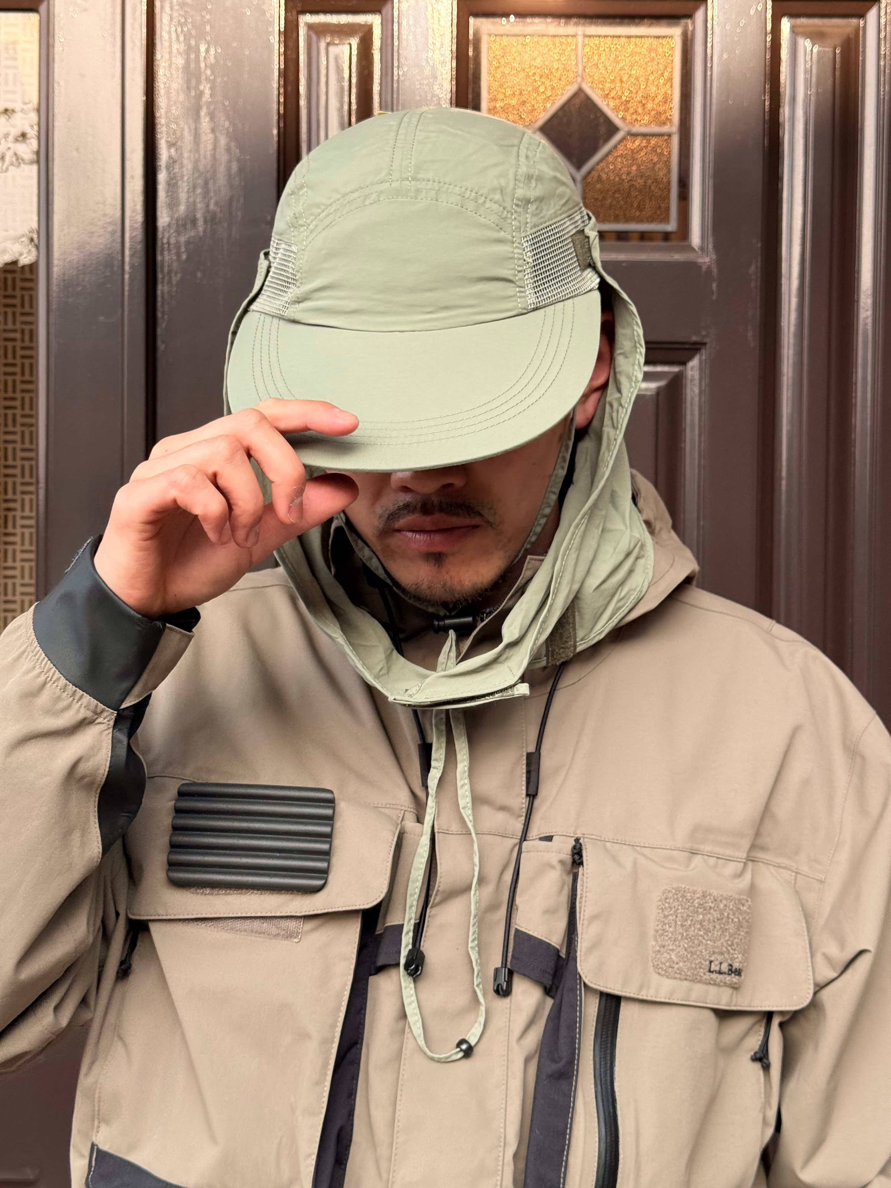 Broner Nylon Sunshade Longbill Cap ブローナー ロングビル