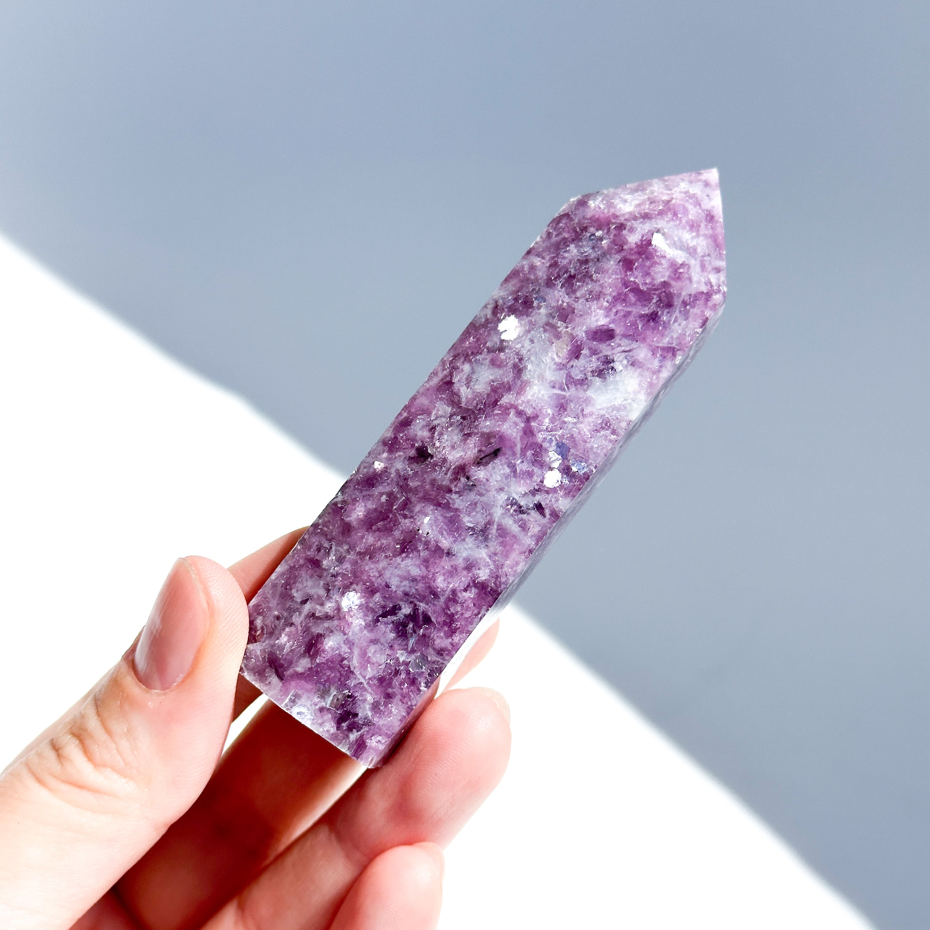 レピドライト タワー23◇ Lepidolite ◇天然石・鉱物・パワーストーン