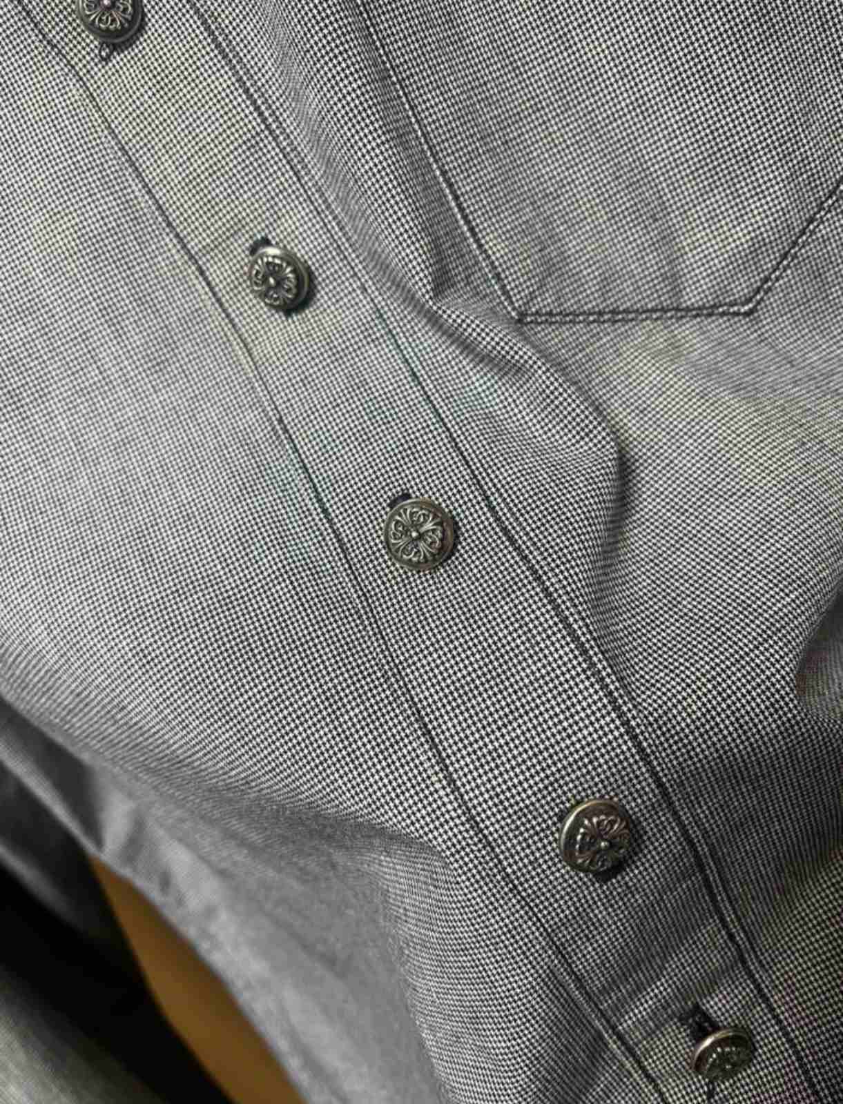 CHROME HEARTS クロムハーツ LOOSEENDS 袖クロスパッチ シャツ ルーズ