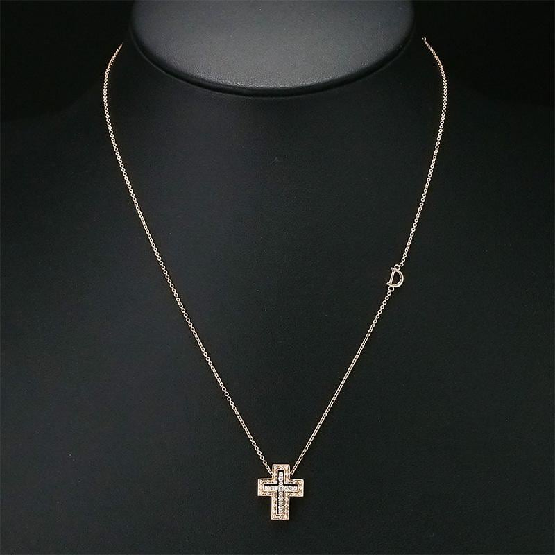 ダミアーニ DAMIANI ベルエポック ダイヤモンド ネックレス XXS クロス