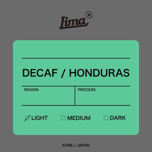 【DECAF / HONDURAS】