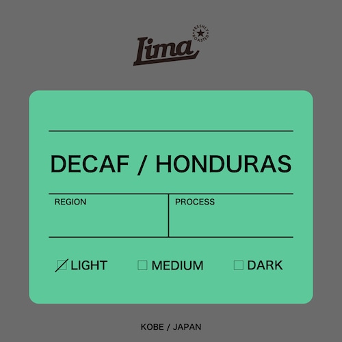 【DECAF / HONDURAS】