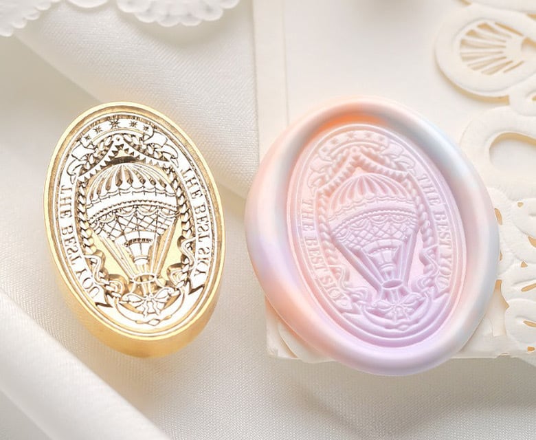 スタンプ(クラッシックな気球)