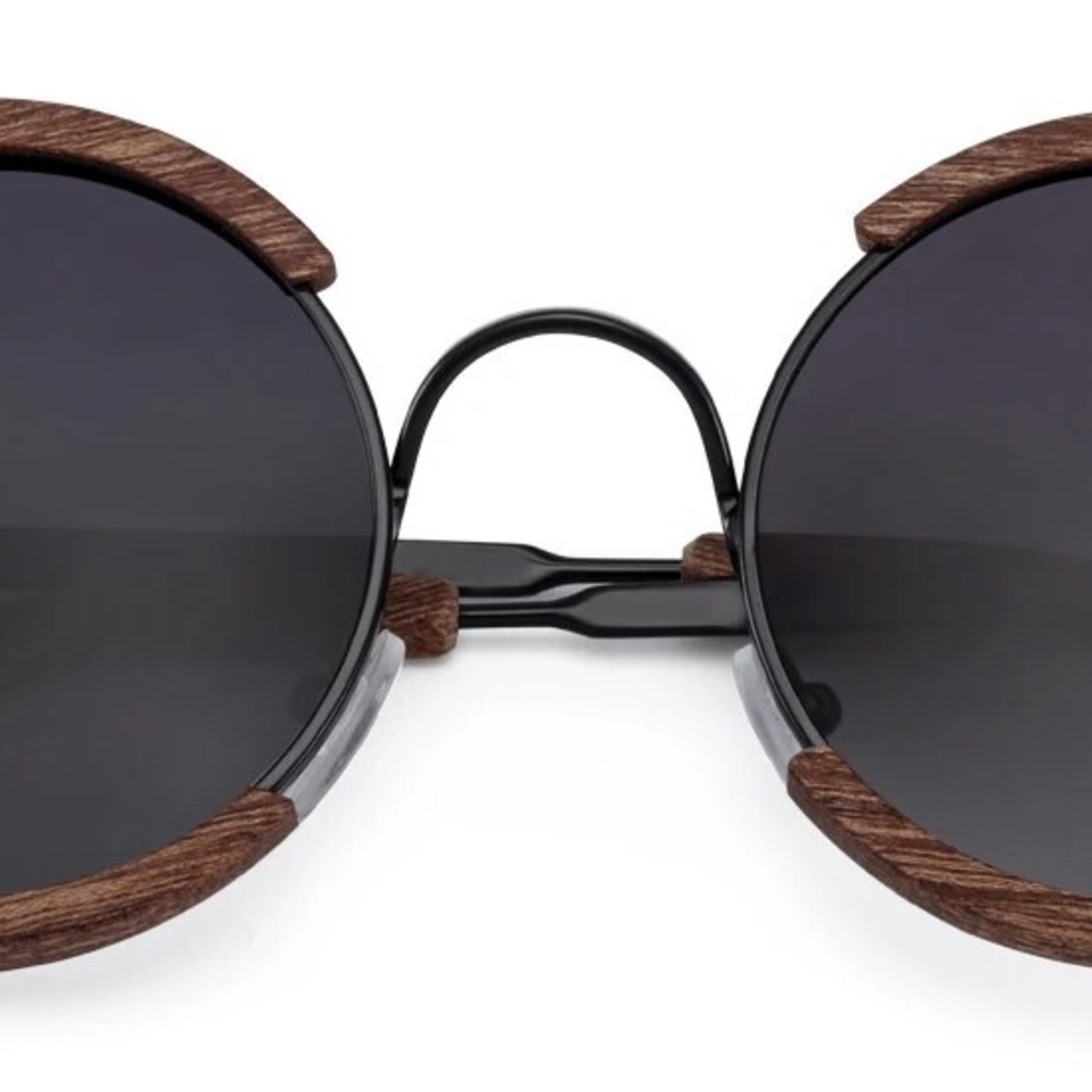 Wood & Metal Round Sunglasses / ウッド & メタル ラウンド サングラス