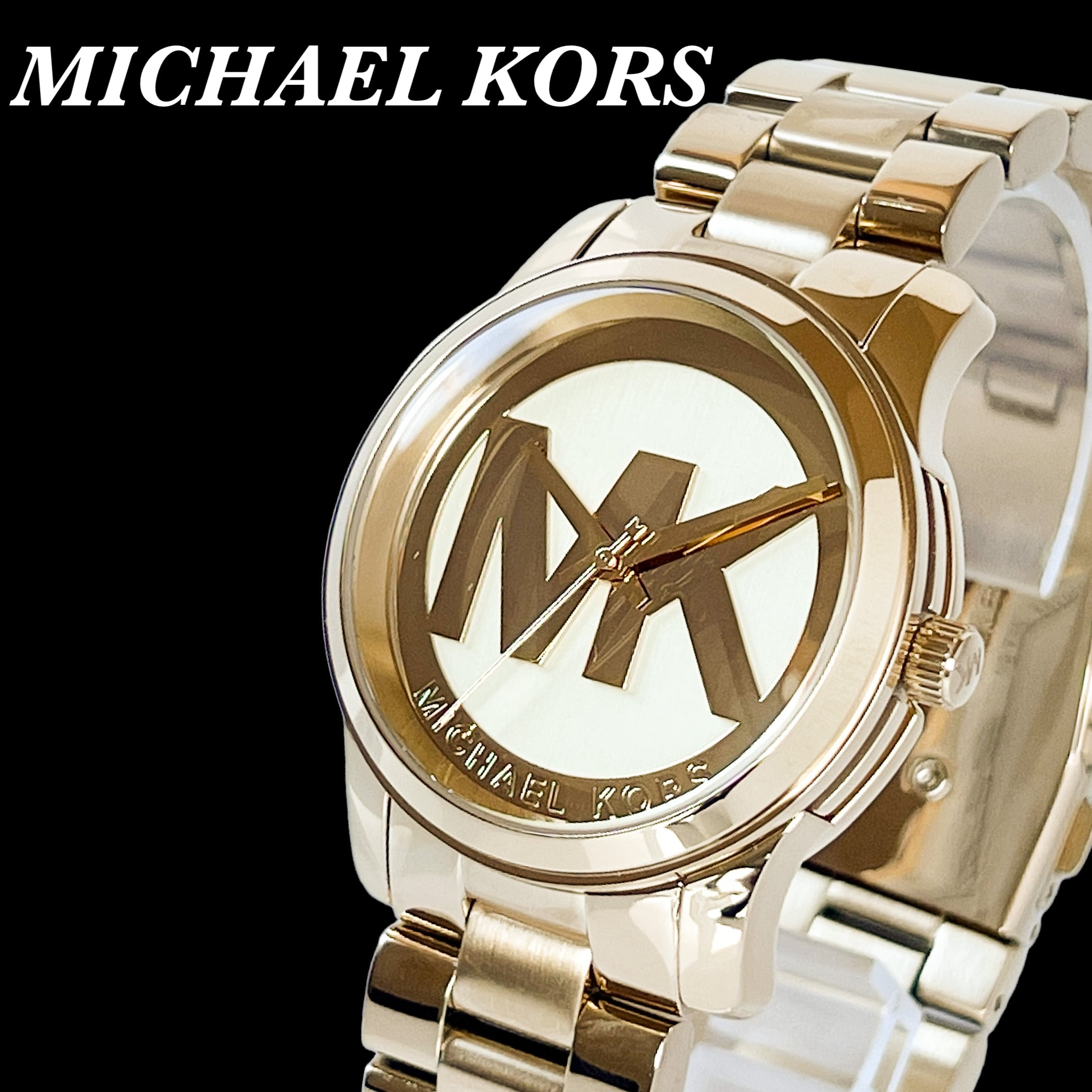 新品未使用 MICHAEL KORS マイケルコース レディース腕時計 イエロー