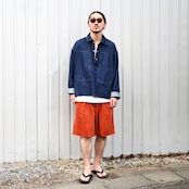 INTERIM(インテリム)USアーミープルオーバー、LVMHコットンコーデュロイショーツ