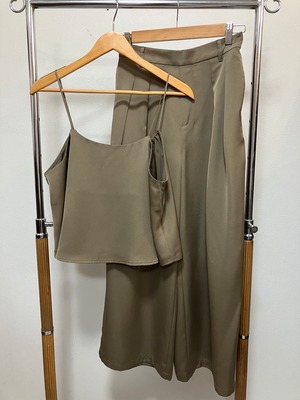 maxblue　ビスチェ&ワイドパンツセットアップ　500807