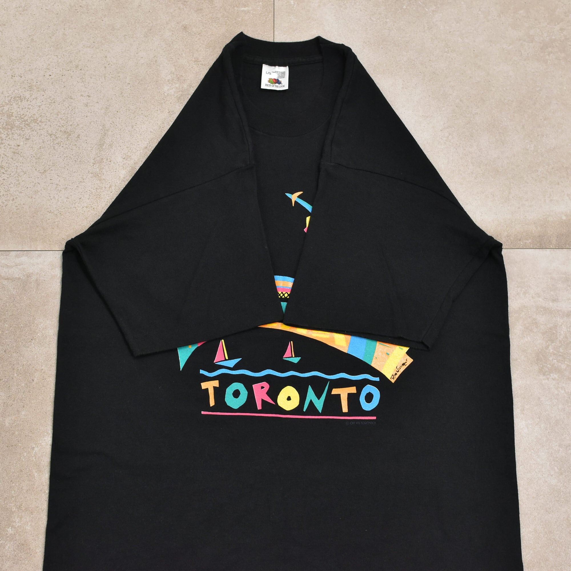 90s Canada FRUIT OF THE LOOM TORONTO T-shirt | 古着屋 grin days