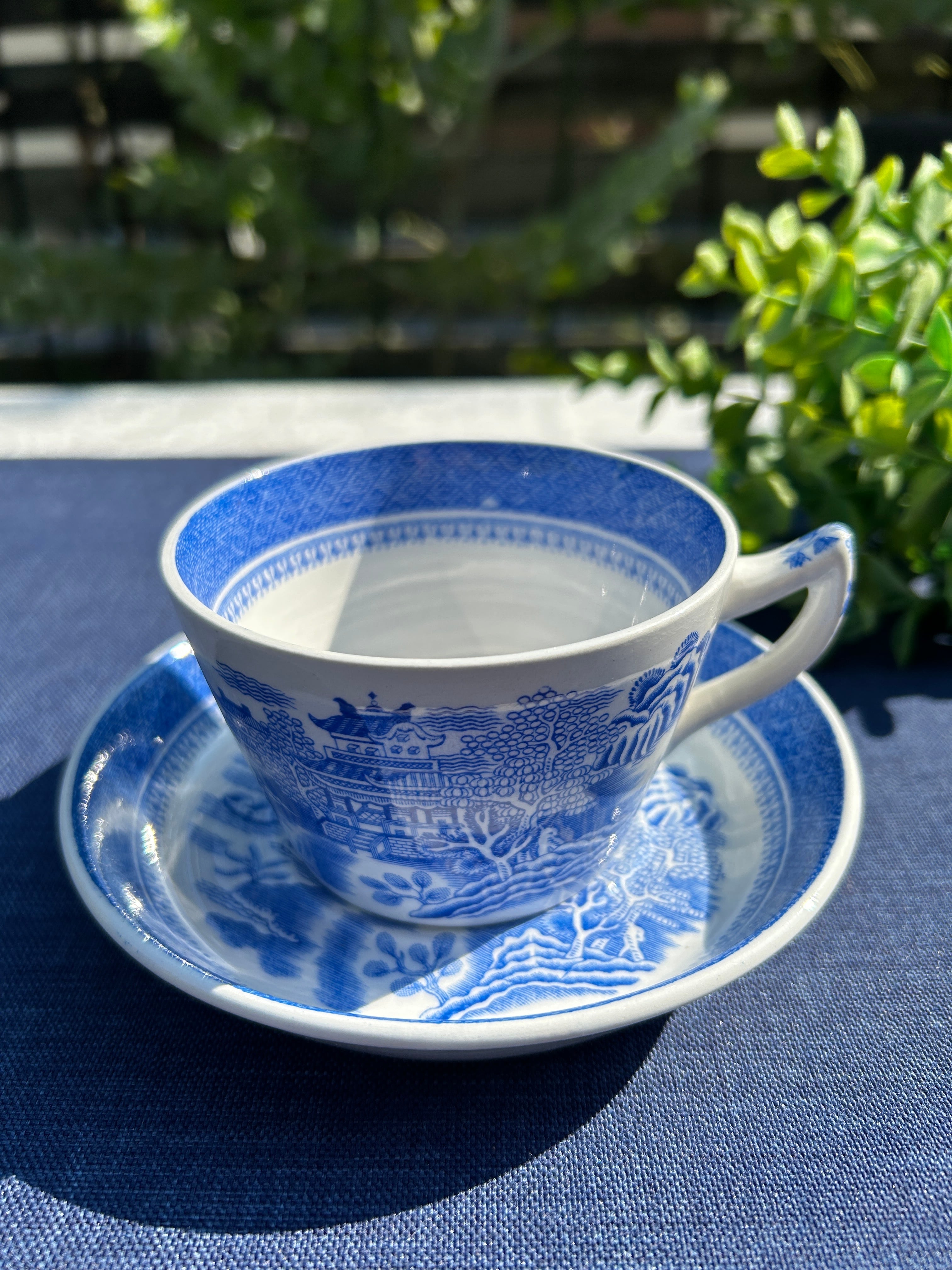 【訳あり】SPODE社　マンダリン　カップアンドソーサー③（Copeland　Spode期）