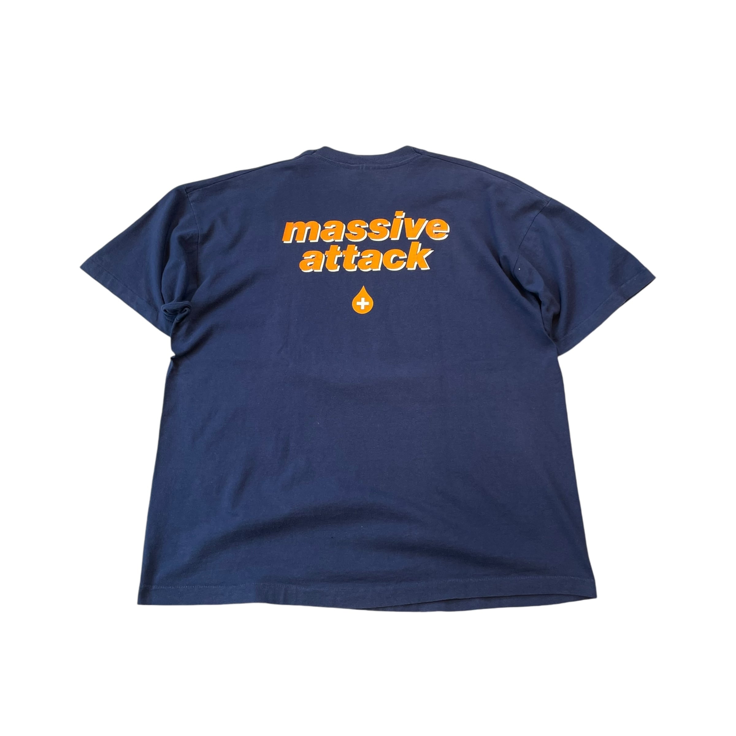 1990s MASSIVE ATTACK T-shirt | What'z up 1990s MASSIVE ATTACK T-shirt | What'z up