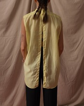 1940's Arrow / Open Back Shirt / Size L - 菜の花