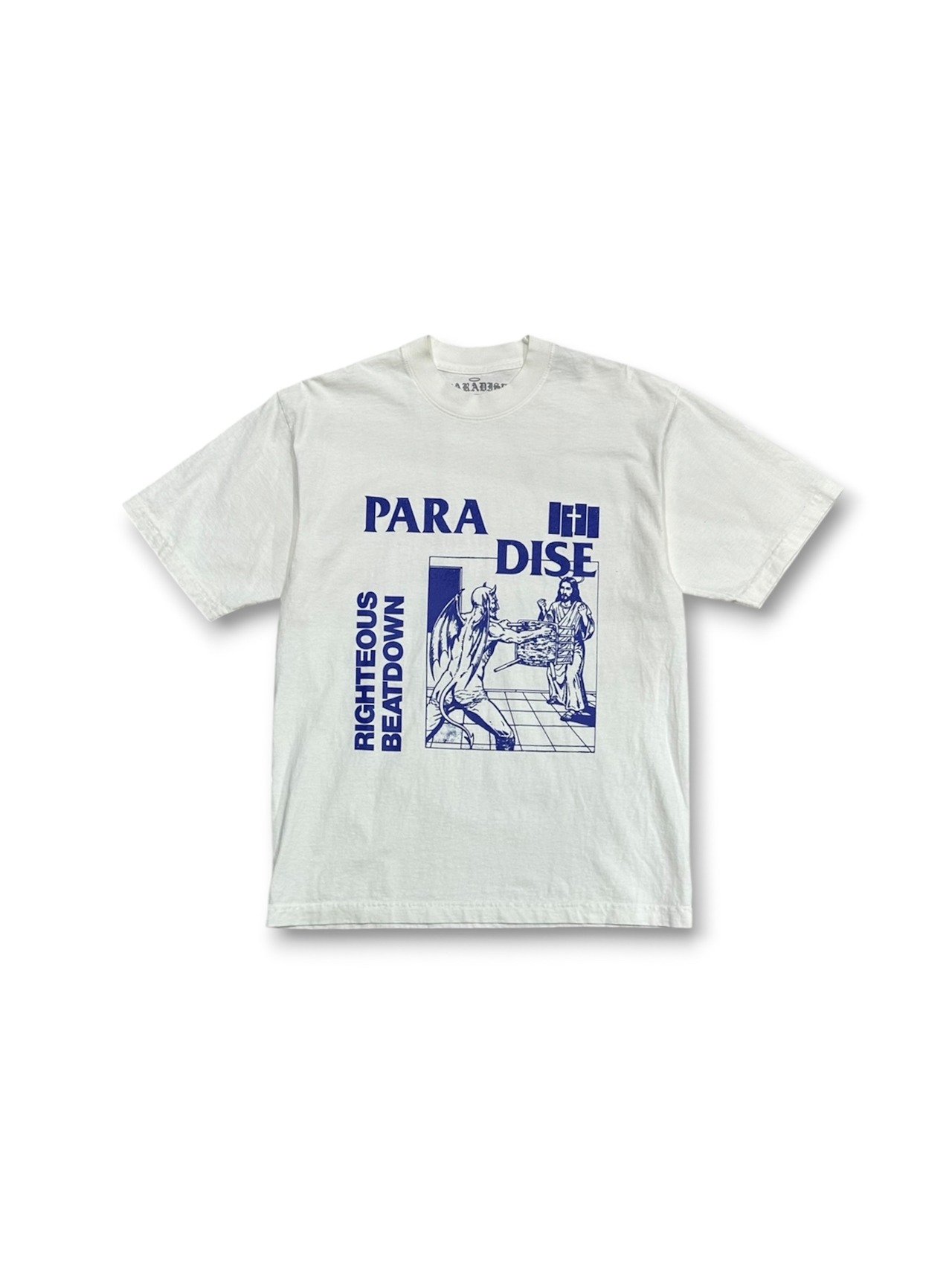 Paradise NYC / righteous beatdown tee white