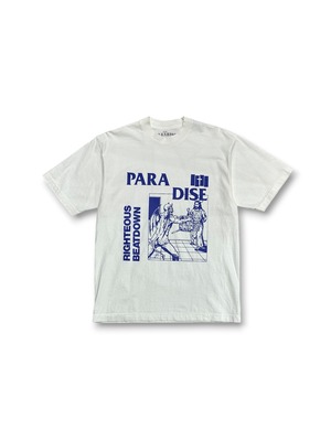 Paradise NYC / righteous beatdown tee white