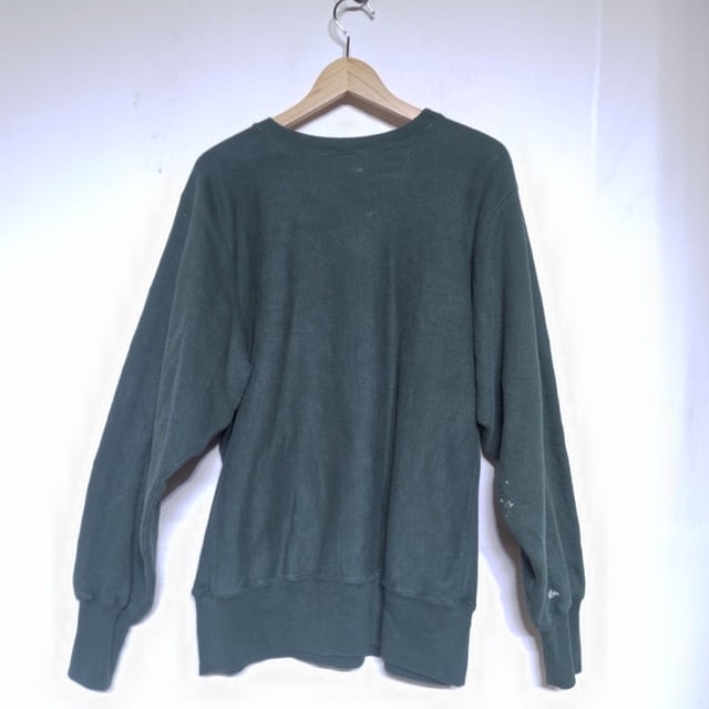 Green !! Mint Condition 1990s Champion Reverse Weave Size L