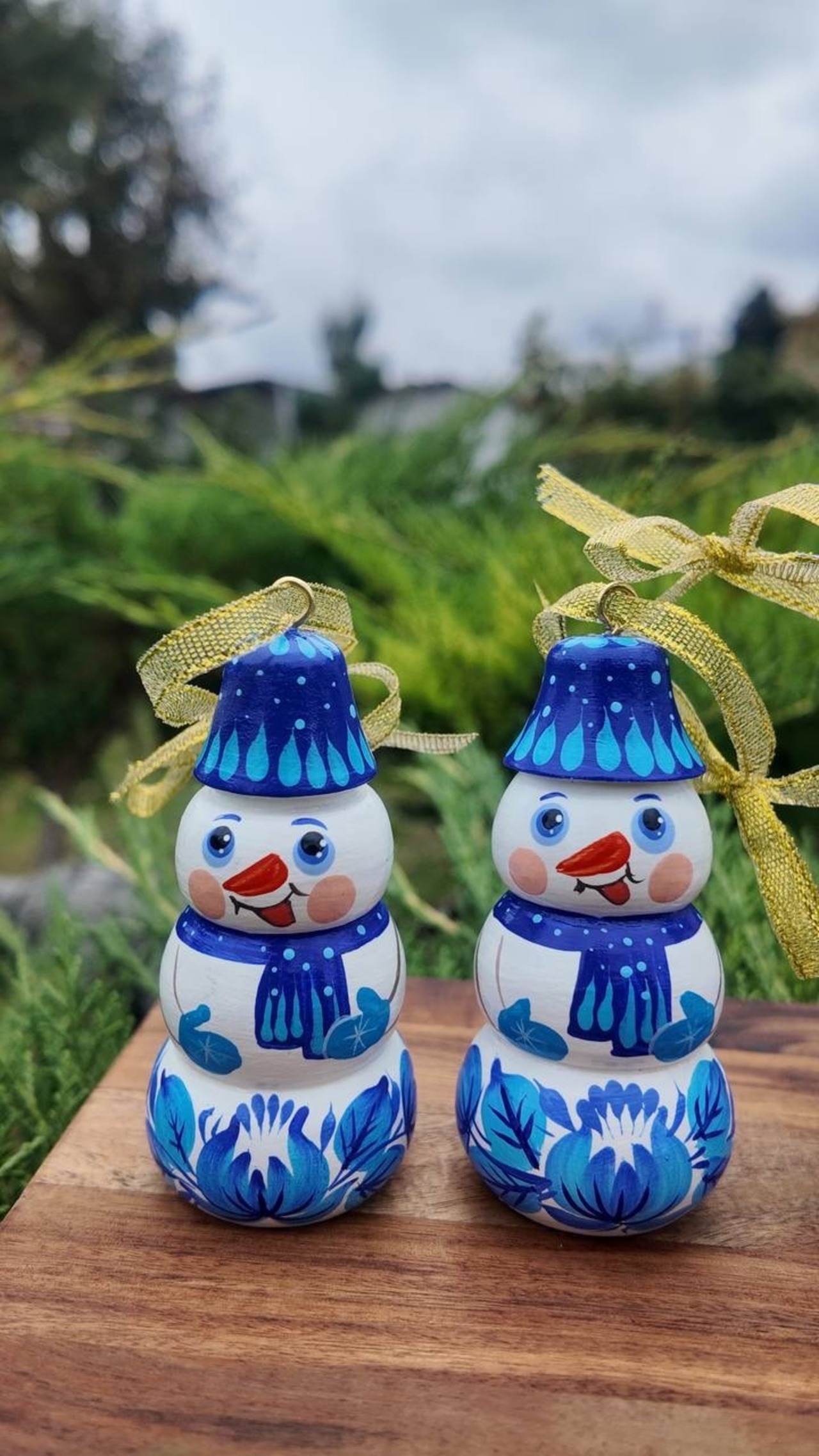 クリスマスデコレーション　スノーマン1点のみ（ティモシェンコ作） - 5