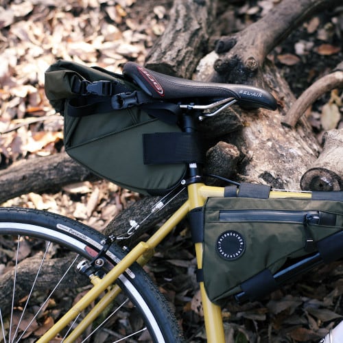 *FAIRWEATHER* seat bag (olive) サドルバッグ | championship