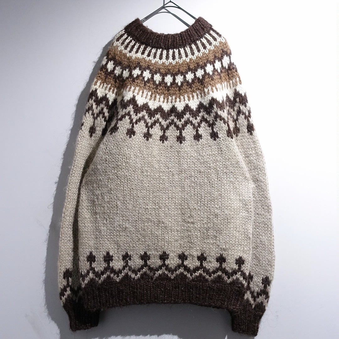 Multicolor Argyle Pattern Design Knit