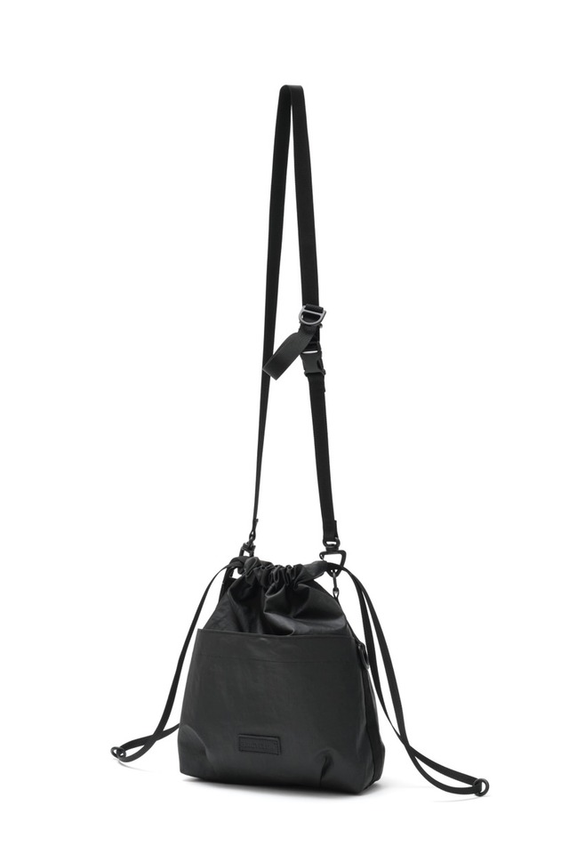 BAICYCLON BCL-158 CORDURA NYLON 2WAY DRAWSTRING BAG 100/210D CORDURA NYLON TWILL PU FACE COATING BAICYCLON by Bagjack バイシクロン 26AW 2WAY 巾着バッグ