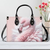New Version-Luxury Women PU Leather Handbag Real 4483