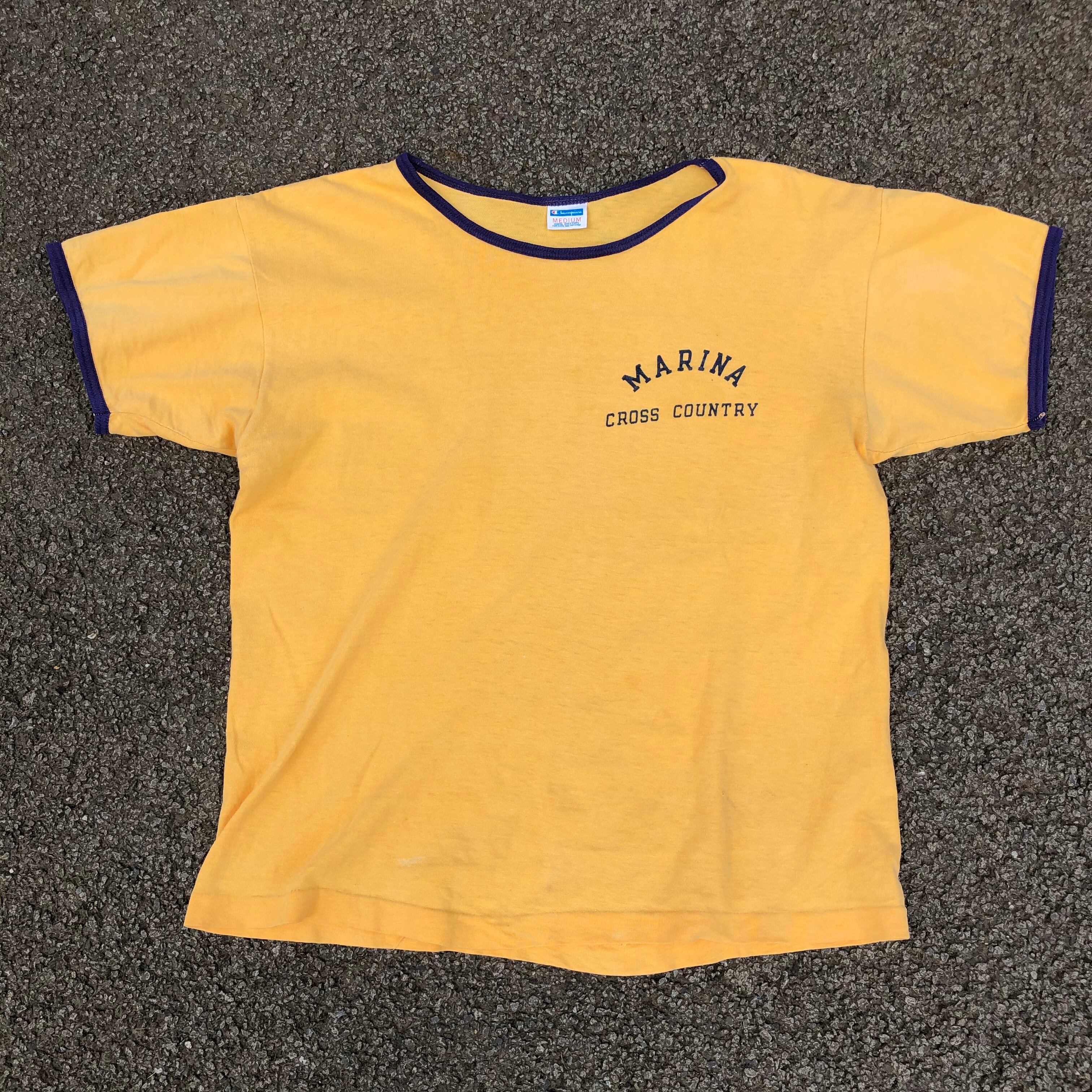 70s Champion tee USA製 古着 バータグ ビンテージ 希少 美品 レア