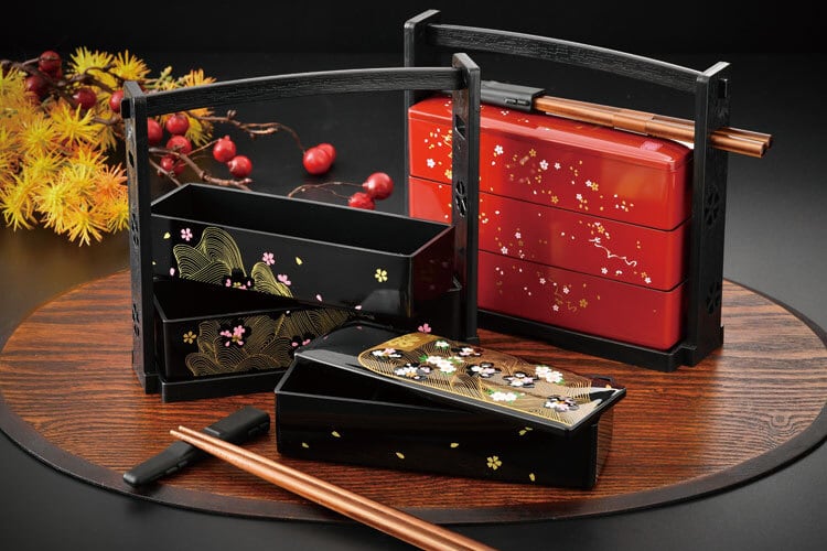 真鍮ランチボックス野点