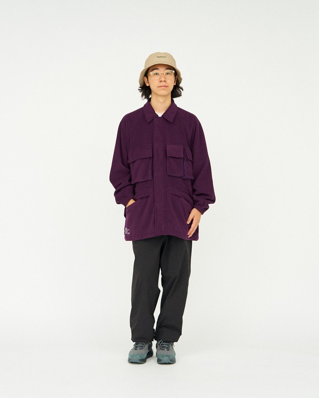 残り１点【FreshService(フレッシュサービス)】POLARTEC MICRO FLEECE TACTICAL SMOCK（FSW-23-SH_170）