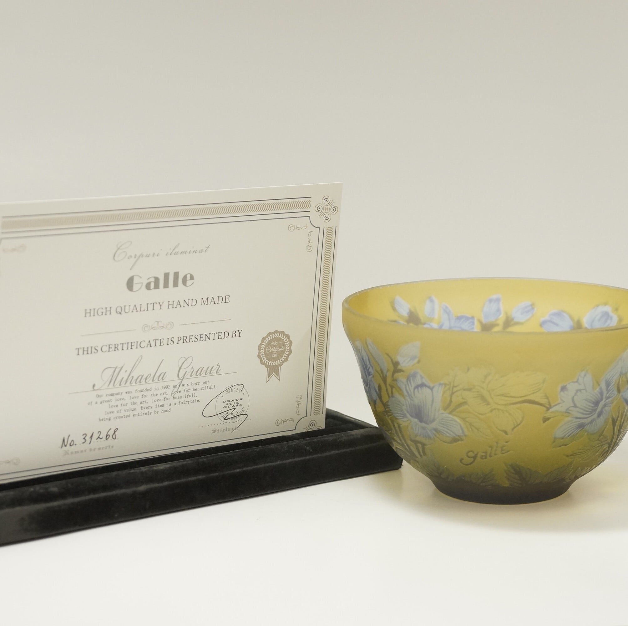 エミールガレ 　　鯉紋　特特大　花瓶　カメオ彫り　被せガラス　高さ40ｃｍ エミールガレ 鯉紋 特特大 花瓶 カメオ彫り 被せガラス 高さ