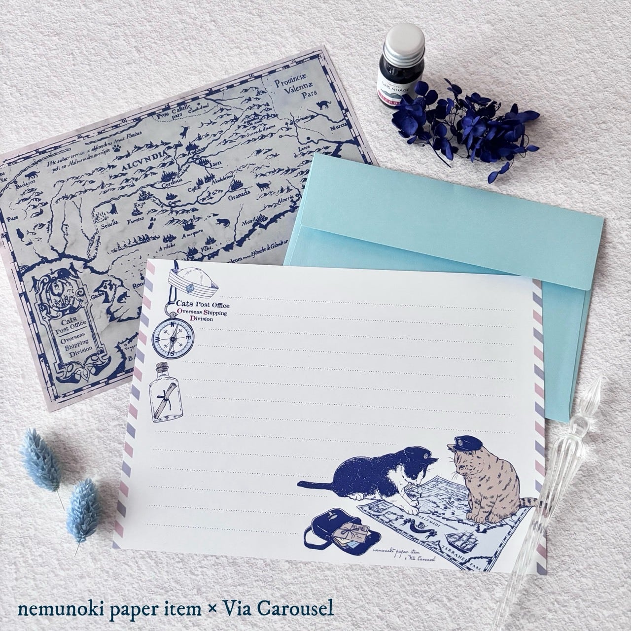 Via Carousel×nemunoki | nemunoki paper item