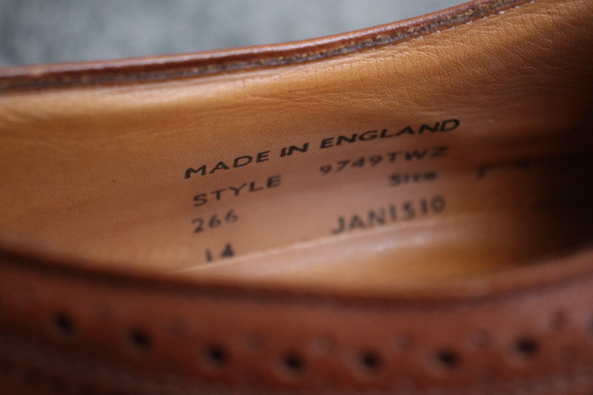 UK7.5 Sanders ロングウィング MADE IN ENGLAND | SUPER 8 SHOES