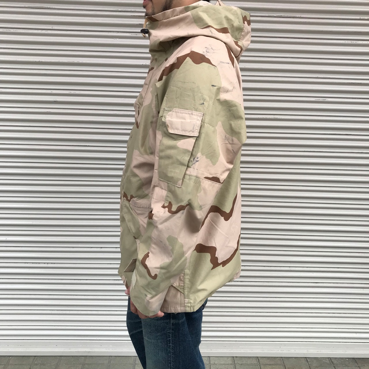 00s US ARMY ECWCS GEN1 ゴアテックス パーカー デザートカモ 米軍実物