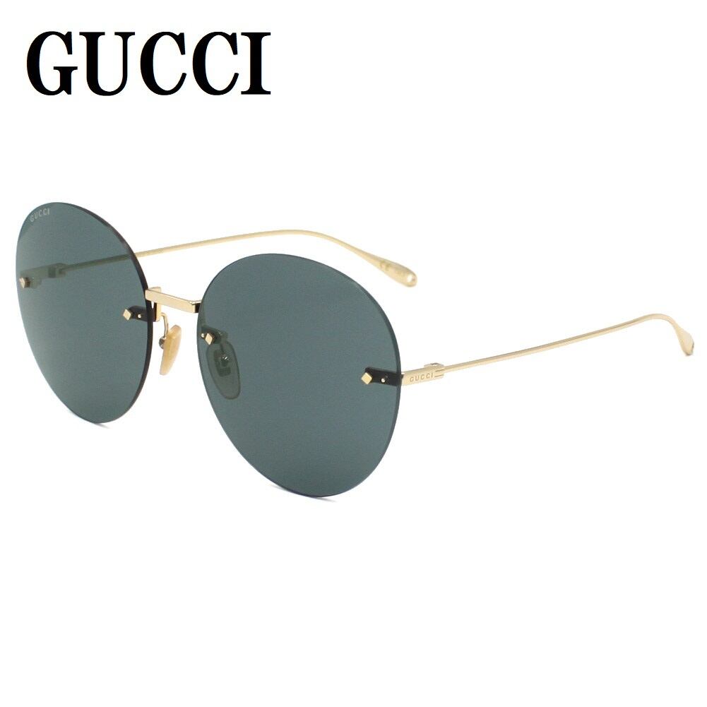 国内正規品 GUCCI SUNGLASSES ASIAN FIT 59㎜ GG0881SA 002 BROWN GOLD