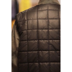 Quilted snap button vest 1533