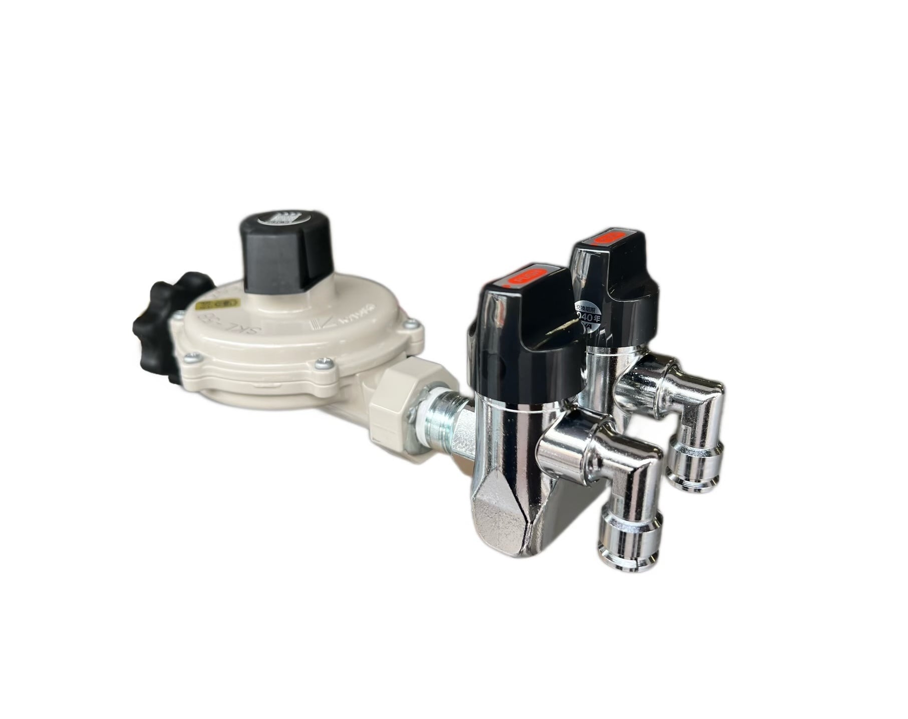 2口コック付調整器（カチット式） | elg-onlineshop