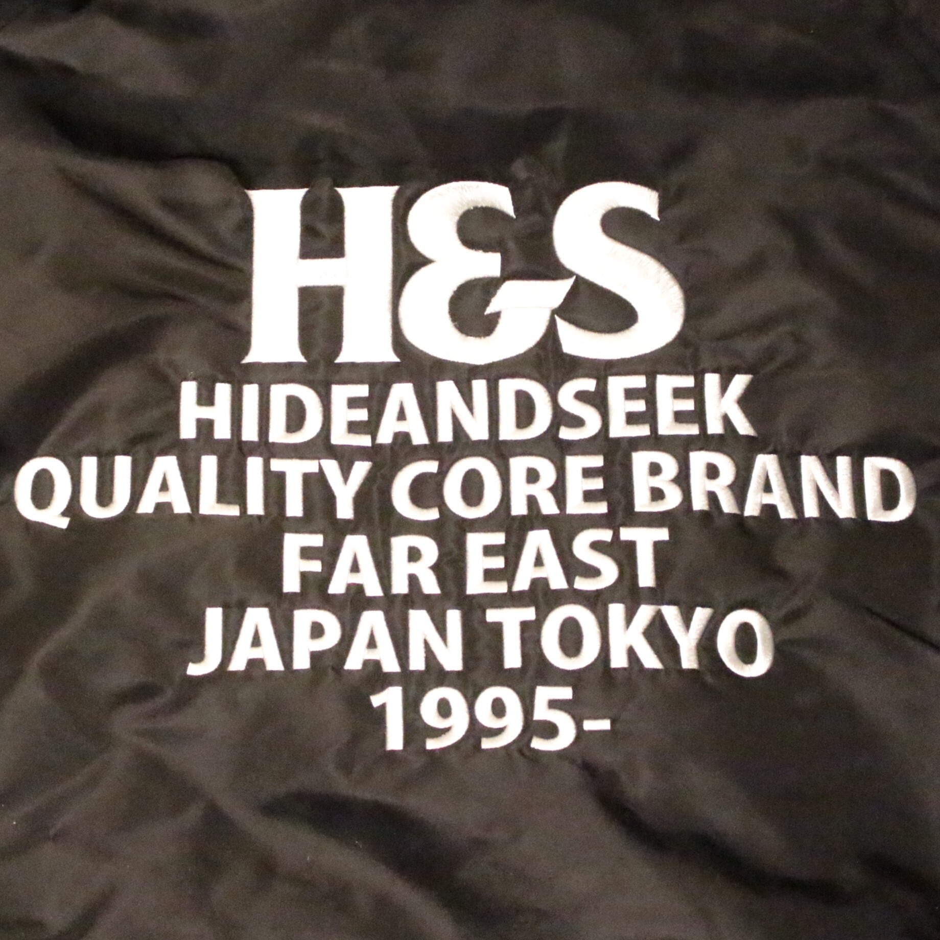 HIDE AND SEEK】HS AVIREX N-3B -BLACK （ハイドアンドシーク