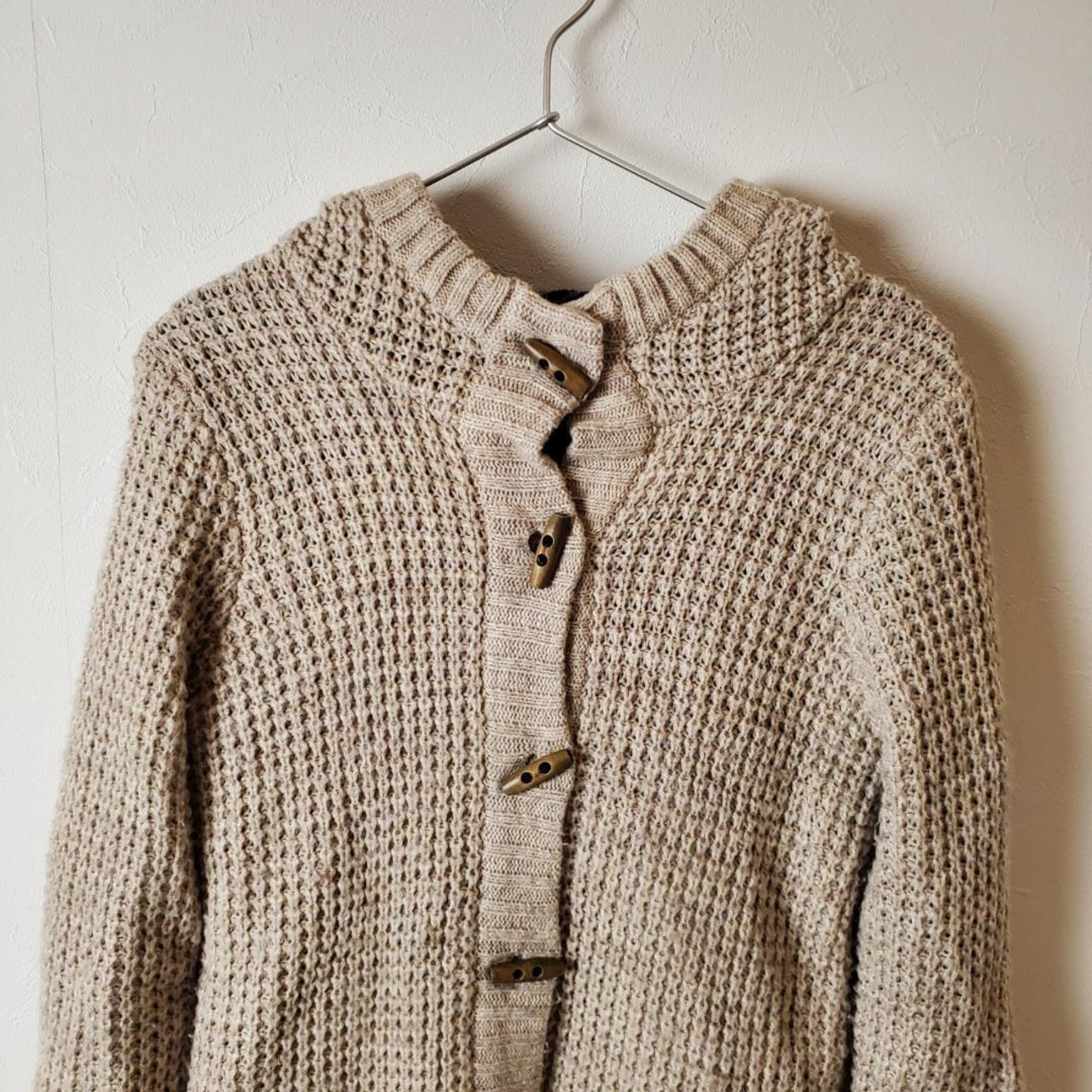 【USED】裏ボア　ロングパーカー　フリーサイズ