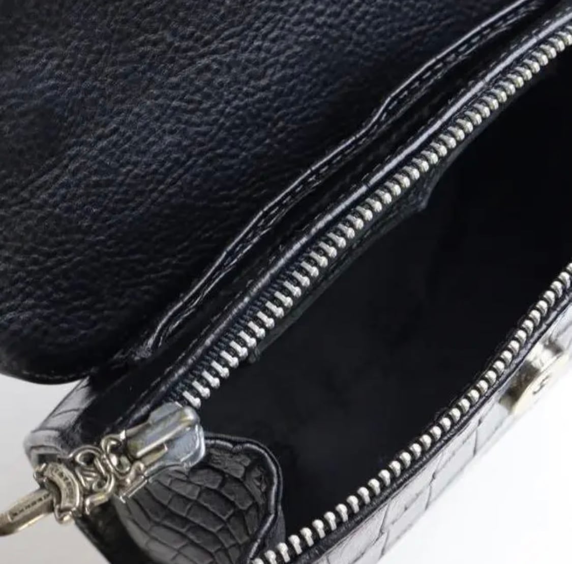 CHROME HEARTS クロムハーツ アダムス アリゲーター ダイヤ