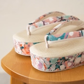 suminagashi 草履 M「桜貝とパールの宝箱」