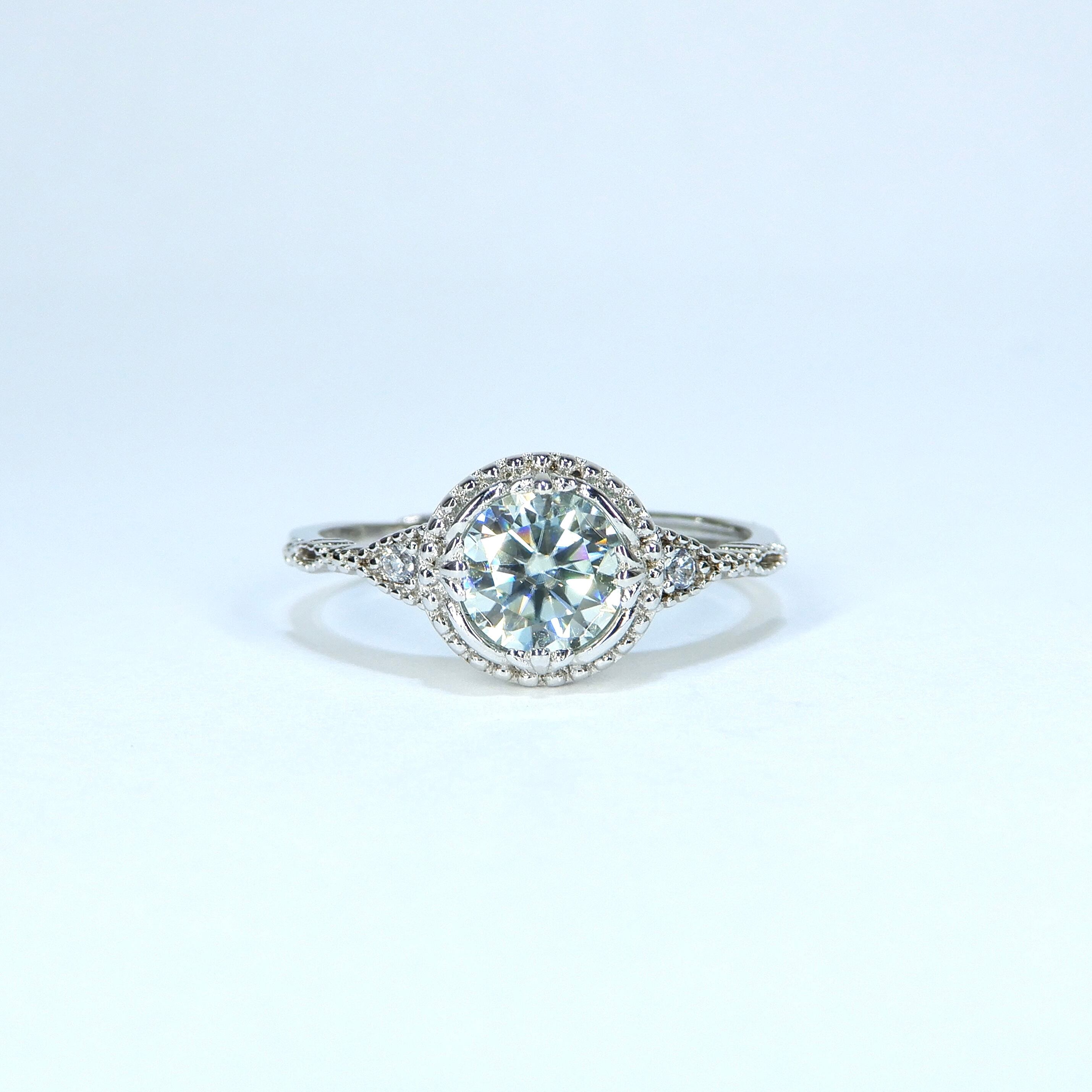 ♦︎モアサナイト♦︎WGカラー