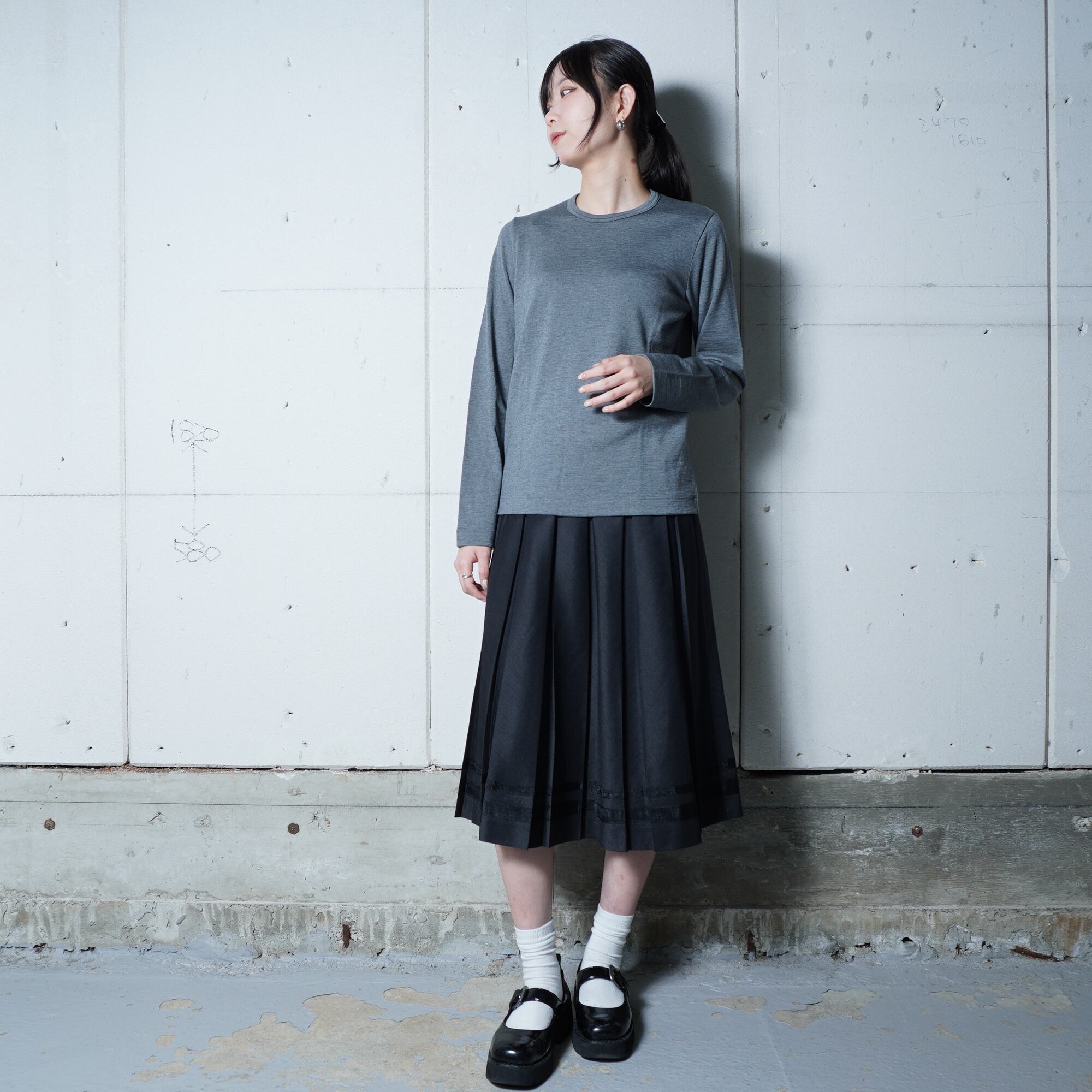 COMME des GARÇONS スカート ツイード生地 COMME des GARONS】コムデギャルソン 97年製 極美品 タグ付 WOOL100