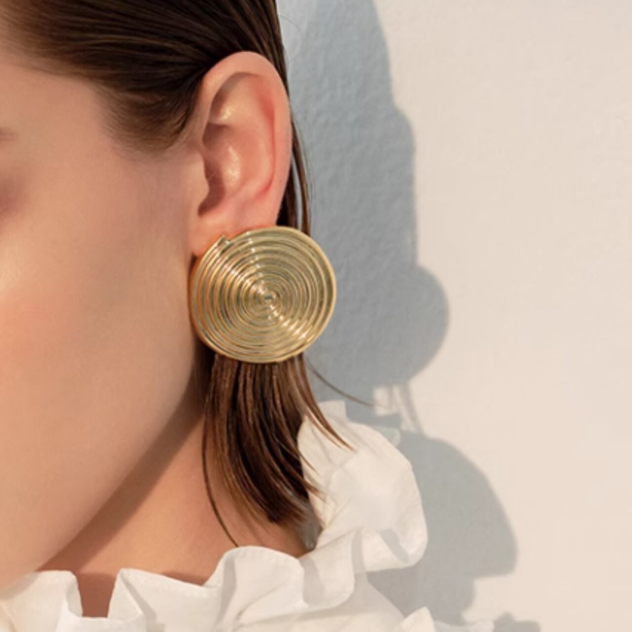 Spiral Metal Round Pierce F0119