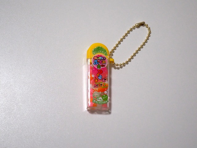 ロッテふーせんの実ミニチュアマスコット④ピーチ＆オレンジ