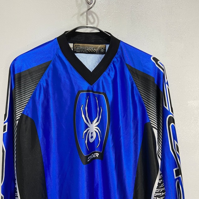 SPYDER スパイダー ゲームシャツ テックファッション ブルー M