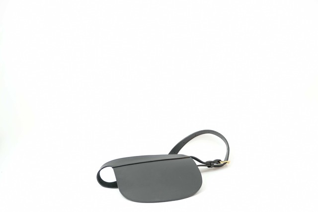 MARROW/MA-AC6309 VELOUR WAISTPOUCH BLACK