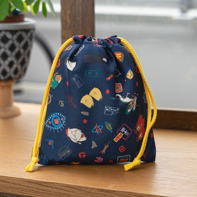 千と千尋の神隠し　巾着 小（不思議の町の縁日/3120）