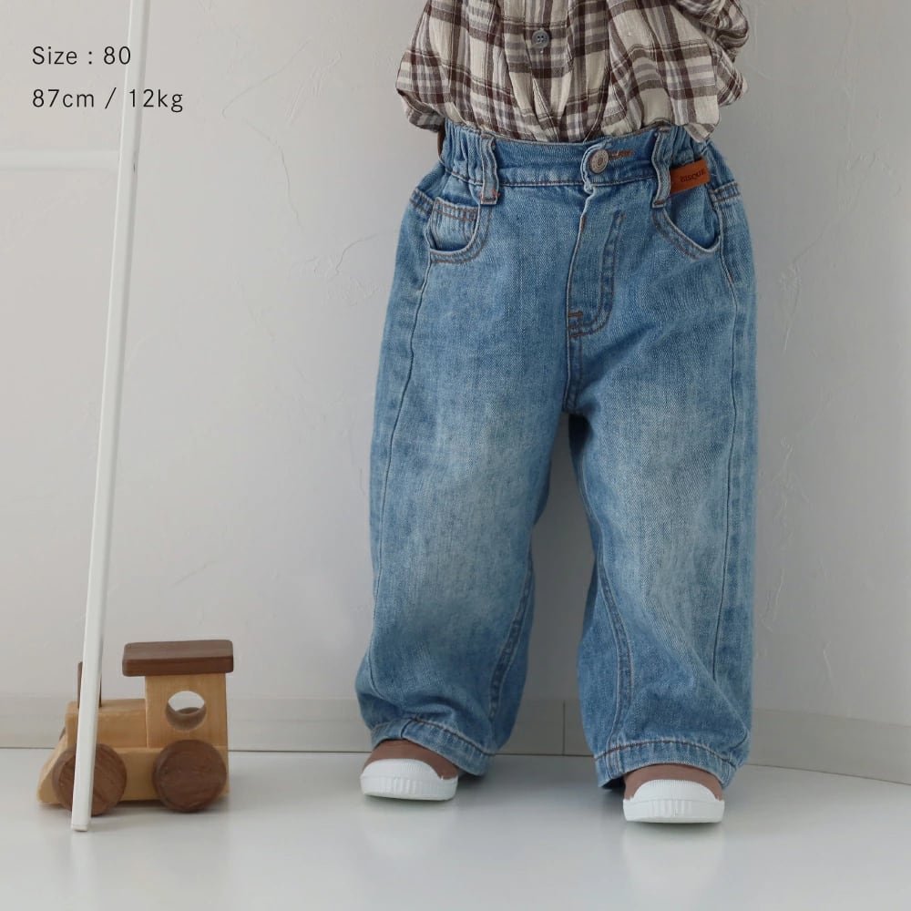 vintageデニムパンツ | 韓国子供服 Bisque -びすく- 公式オンライン vintageデニムパンツ | 韓国子供服 Bisque -びすく- 公式オンライン