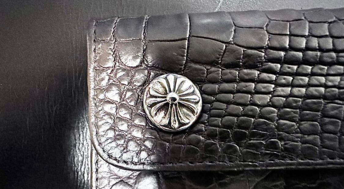 CHROME HEARTS クロムハーツ WAVE ウェーブ アリゲーター クロコ