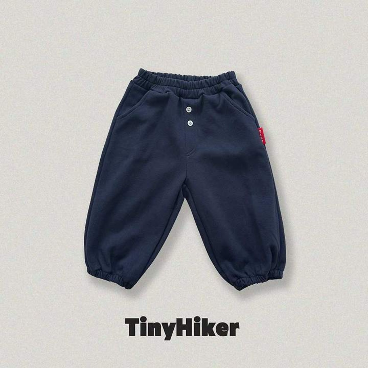 韓国子供服 / TinyHiker / 26Autumn / コニー ボタンバルーンジョガーパンツ / 秋服 *XS~XL *