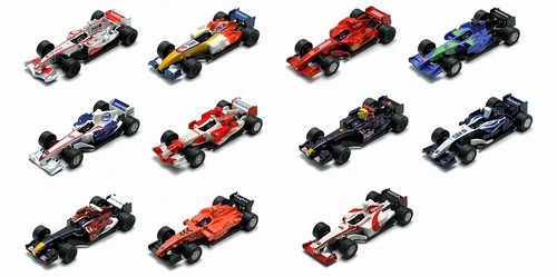 Formula1 2007ミニチュアモデルコレクション（全11種）セット