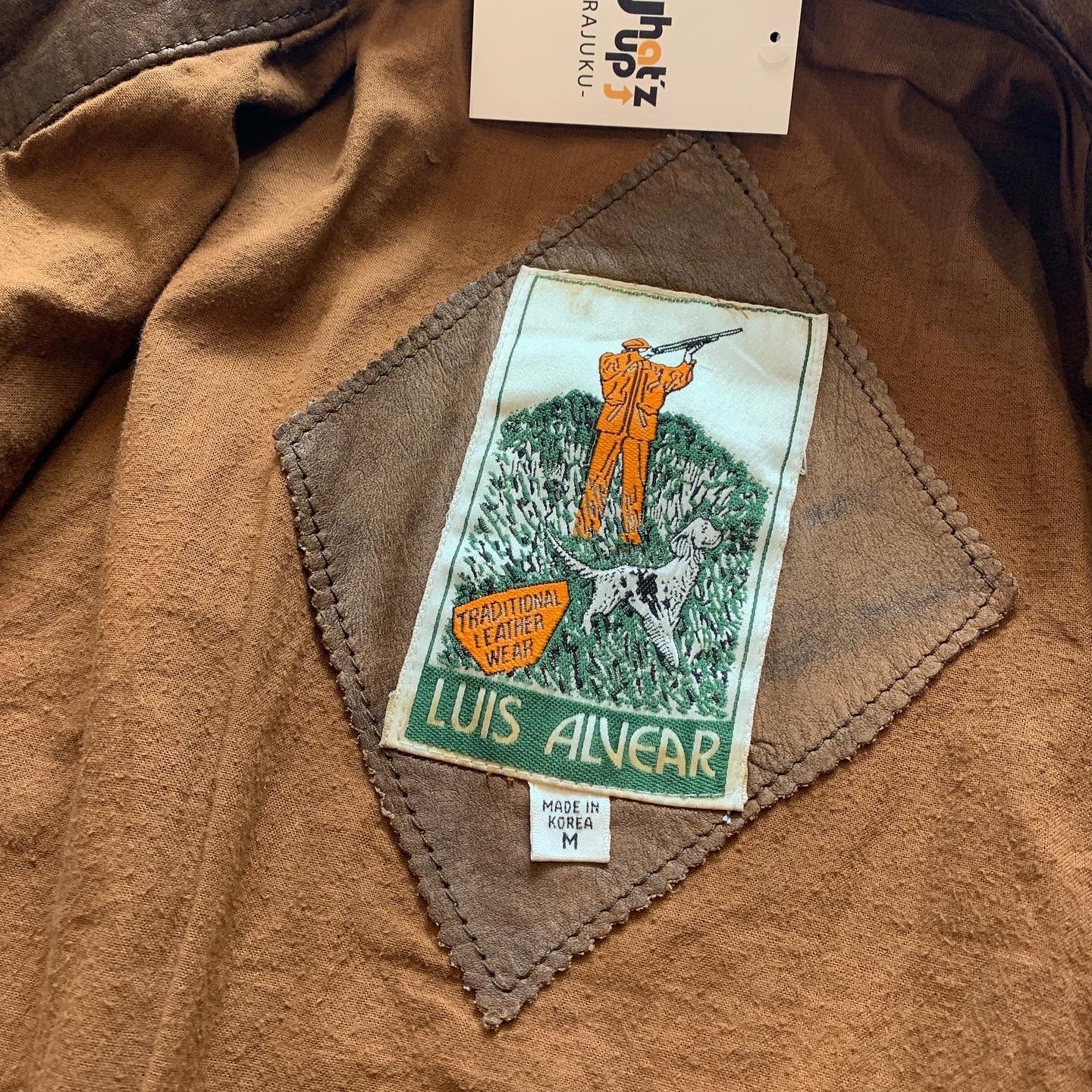 80s LUIS ALVEAR A-2type leather jacket【高円寺店】 | What'z up 80s LUIS ALVEAR A-2type leather jacket【高円寺店】 | What'z up